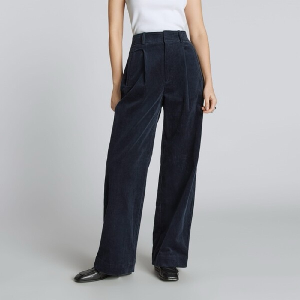 NWT Everlane The Corduroy Way-High Drape Pants